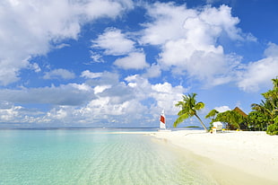 white  beach sand HD wallpaper